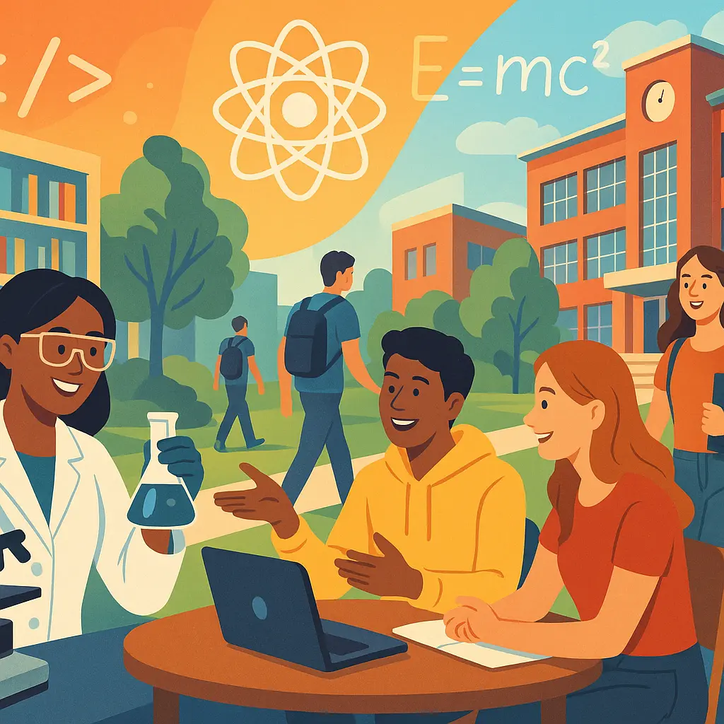 热门专业与校园生活插图